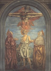 Holy Trinity with St. Jerome