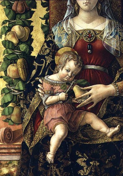 Madonna of the Little Candle (detail)