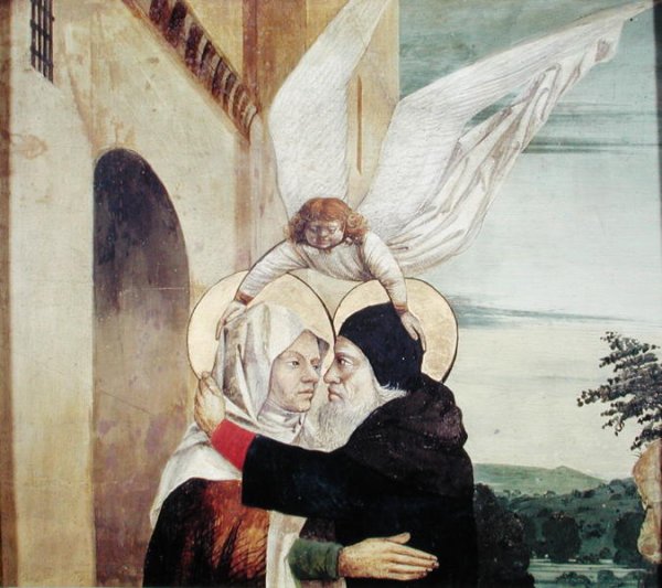 The Meeting of St. Anne and St. Joachim at the Golden Gate, c.1499