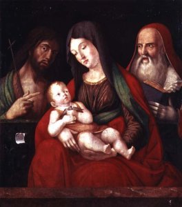 Virgin and Child with St. John the Baptist and St. Jerome