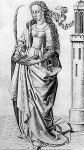 Saint Barbara 1475-1500