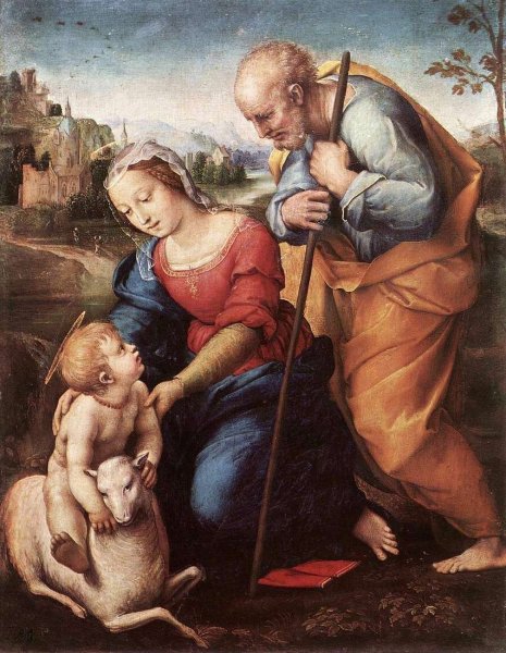 The Holy Family with the Lamb, 1507