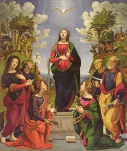 Immaculate Conception and Six Saints