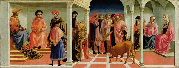 A Miracle of St. Sylvester, 1450s