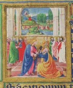 Christ giving the keys to St Peter