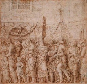 Study for the seventh canvas of the Triumph of Caesar