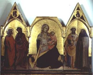 The Virgin of Humility triptych 1404