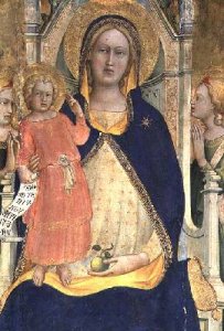 Madonna and Child enthroned with Saints