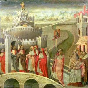 Procession of St Gregory to the Castel St Angelo