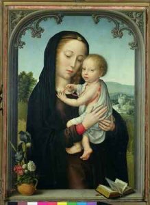 The Virgin and Child with St Anne