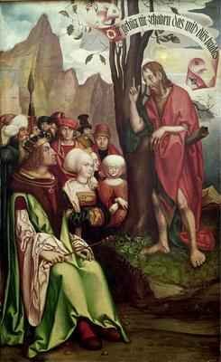 St John the Baptist Preaching Before Herod