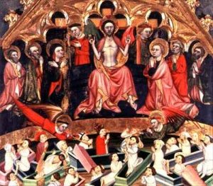 The Last Judgement from The Altarpiece at the old church of Sant Salvador dAlbatarrec at Lleida