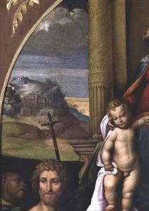 Virgin and Child with the infant St John