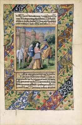 Scene from the Hours of Louis dOrleans 2