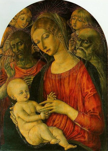 Madonna and Child with Angels and Saints