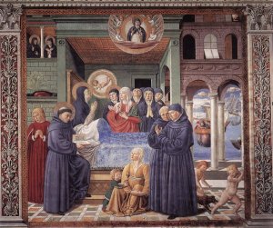 Death Of St Monica (scene 13 South Wall)