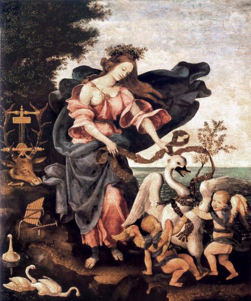 Allegory of Music or Erato c. 1500