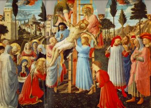 Deposition from the Cross (detail 1) 1437