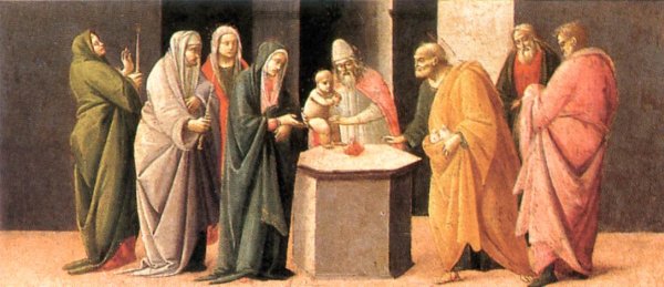 Predella: Presentation at the Temple 1488