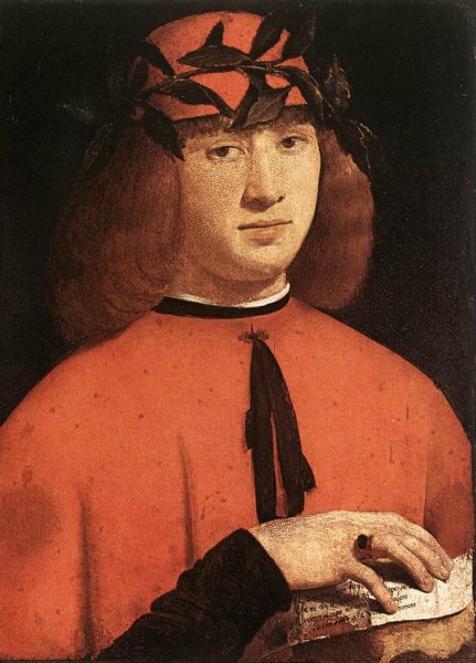 Portrait of Gerolamo Casio 1495