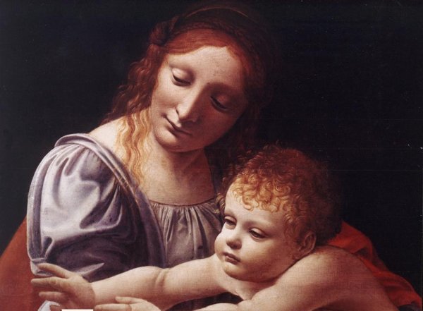 The Virgin and Child (detail) 1490s