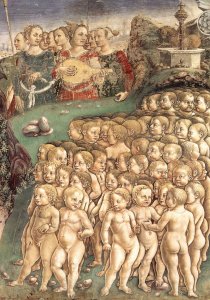 Allegory of May- Triumph of Apollo (detail 2) 1476-84