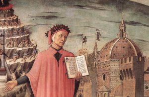 Dante Illuminating Florence with his Poem (detail 2) 1465