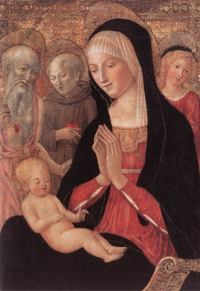 Madonna and Child with Saints and Angels c. 1469