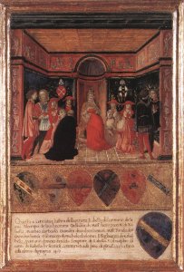 Pope Pius II Names Cardinal His Nephew 1460