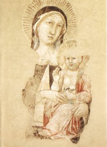 Madonna with Child (fragment)