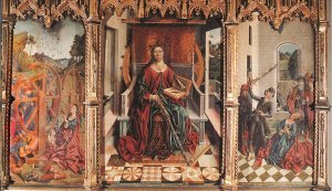 Triptych of St Catherine