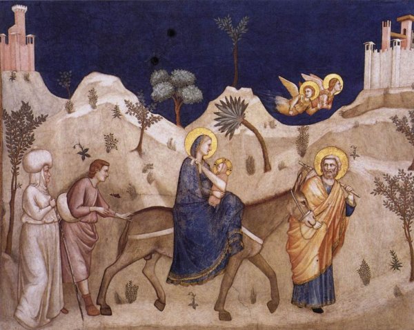 The Flight into Egypt 1310s