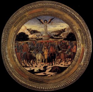 Triumph of Fame (a Birth Salver) c. 1449