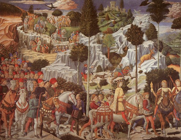 Procession of the Magus Gaspar  1459