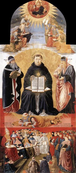 Triumph of St Thomas Aquinas 1471