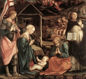 Adoration of the Child c. 1455