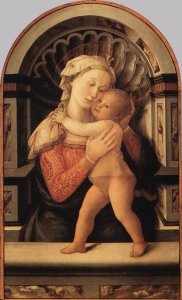 Madonna & Child with Stories from the Life of St. Anne