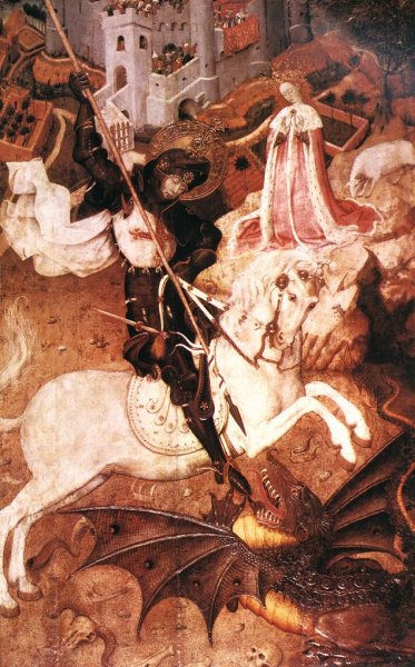 Saint George Killing the Dragon 1430-35