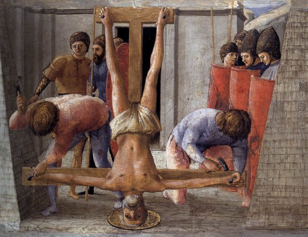 Crucifixion of St Peter 1426