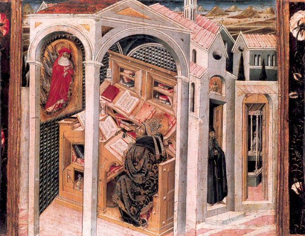 St. Jerome Appearing to St. Augustine 1465