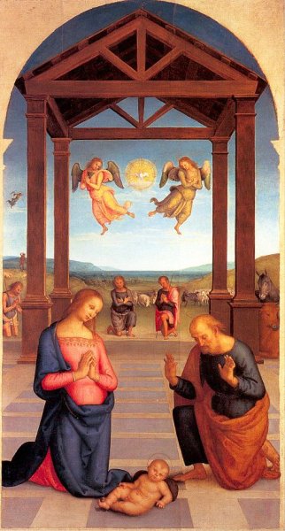 Nativity (From the Polyptych of St. Augustine) 1506-10