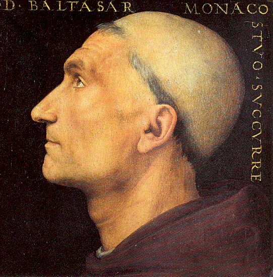 Portrait of Baldassare Vallombrosano 1500