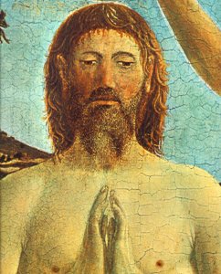 Baptism of Christ (detail-2) 1448-50