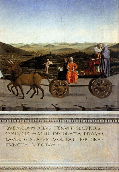 Triumph of Battista Sforza 1465-66