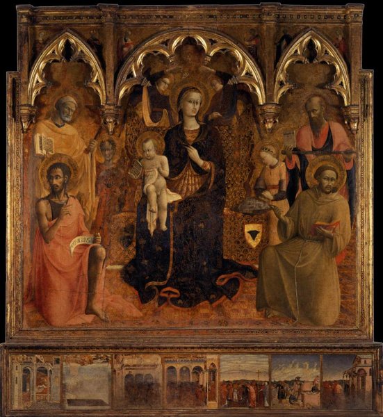 The Virgin and Child with Saints 1430-32