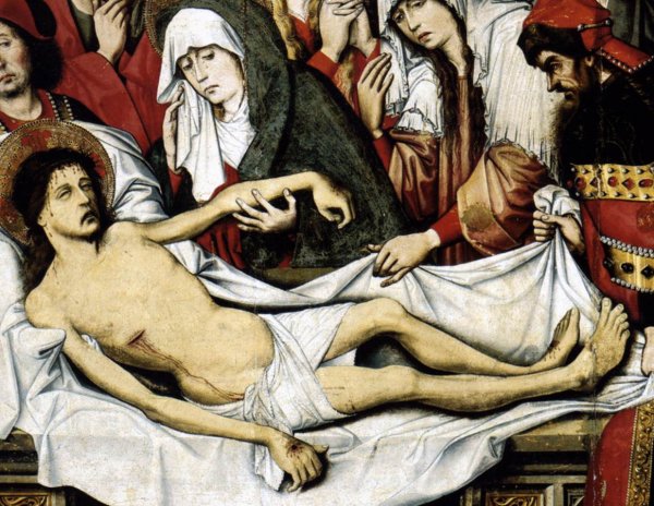 Entombment of Christ (detail) 1490s