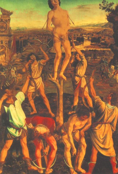 Martyrdom of St Sebastian 1473-75