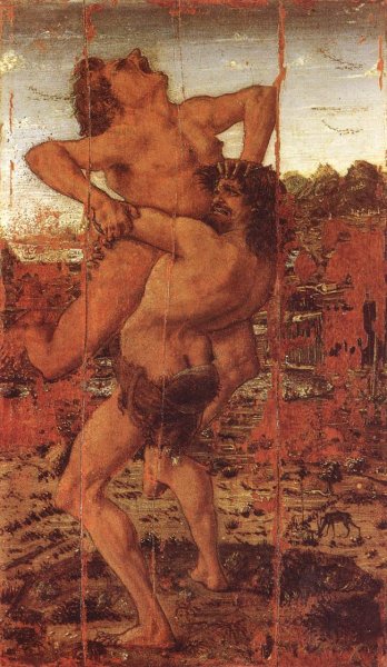 Hercules and Antaeus c. 1478