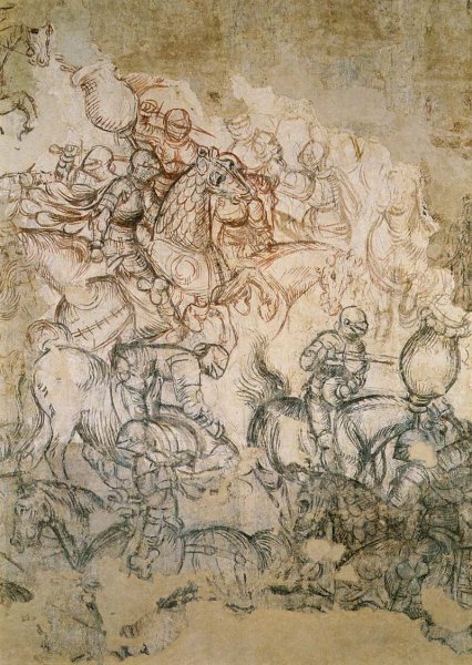 Tournament Battle (detail) 1440s