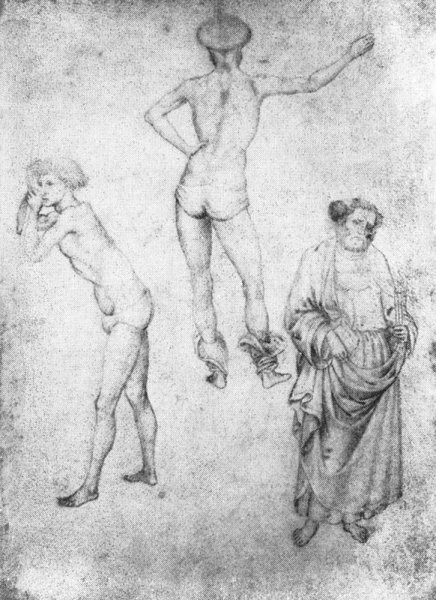 Nude Men and St Peter c. 1430